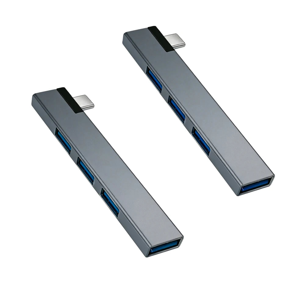 Type C 3.1 USB C HUB 3.0 4 Port Multi USB Splitter OTG Adapter For Xiaomi Lenovo Macbook Pro 13 15 Air Pro Computer Accessories