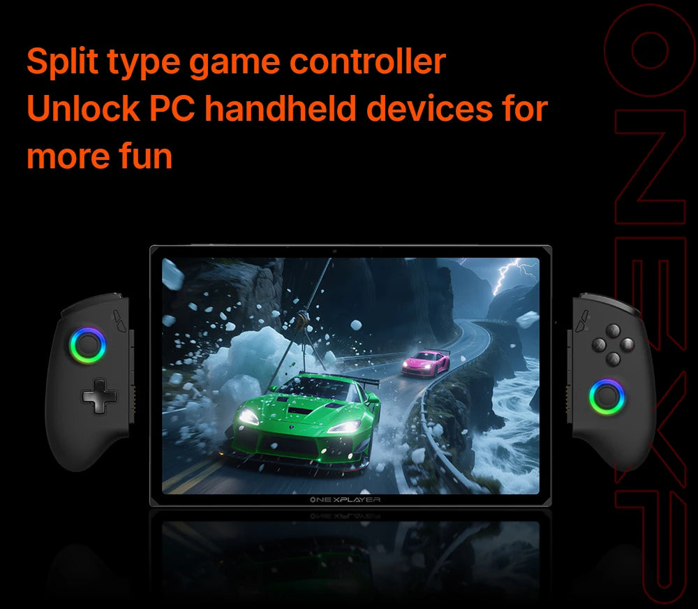 OneXPlayer Accessories Pack | Screen Protector + Joystick + Rubber Bump-defender + Charging Cable | Full Protection &