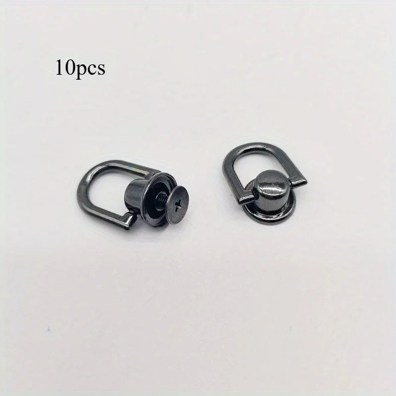 10pcs,  Bag Modification Accessories, Hardware Accessories, Suitable for Bags and Phone Cases, with Screw Accessories