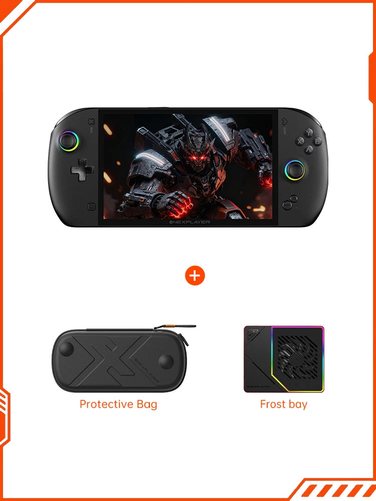 OneXPlayer Accessories Pack | Screen Protector + Joystick + Rubber Bump-defender + Charging Cable | Full Protection &