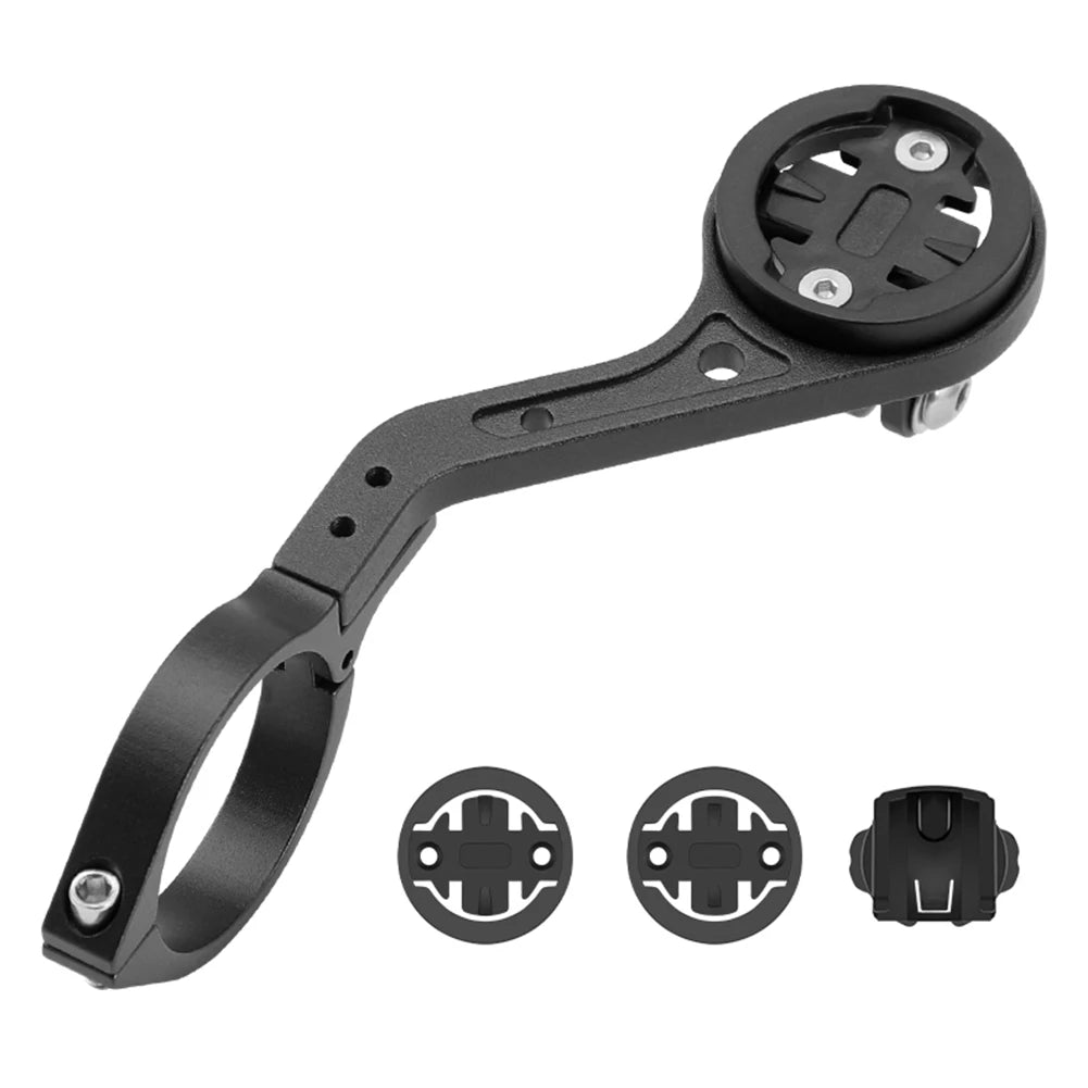 Computer Holder Lamp Support Rack Aluminum Alloy Bike Stem Extension Computer Mount Accessories for IGS Bryton CATEYE
