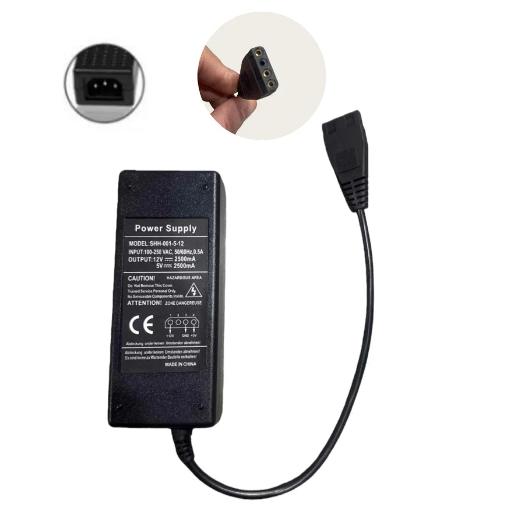 1Pcs DIY Accessories 12V/5V 2A USB To IDE/SATA Power Supply Adapter Hard Drive/HDD/CD-ROM AC DC