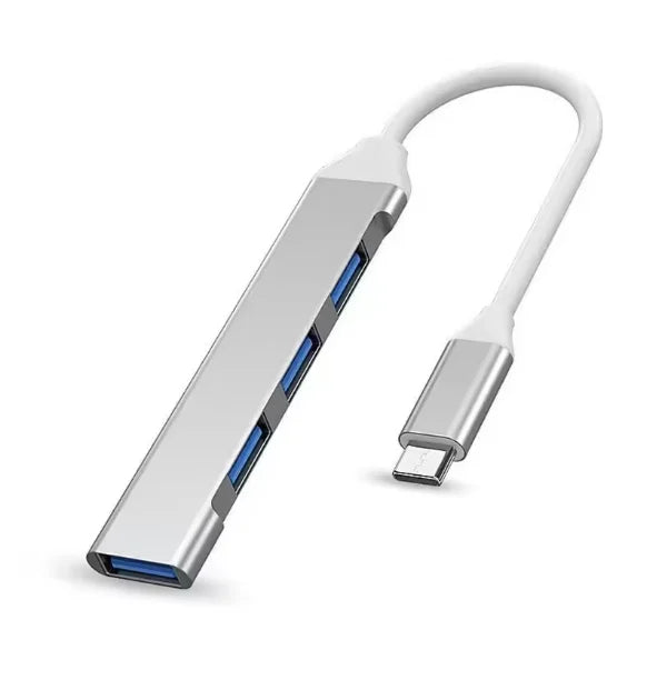 4-Port Multi-Splitter Type C Hub USB Adapter OTG for Xiaomi Lenovo MacBook 13 15 Air pro PC - Computer Accessories