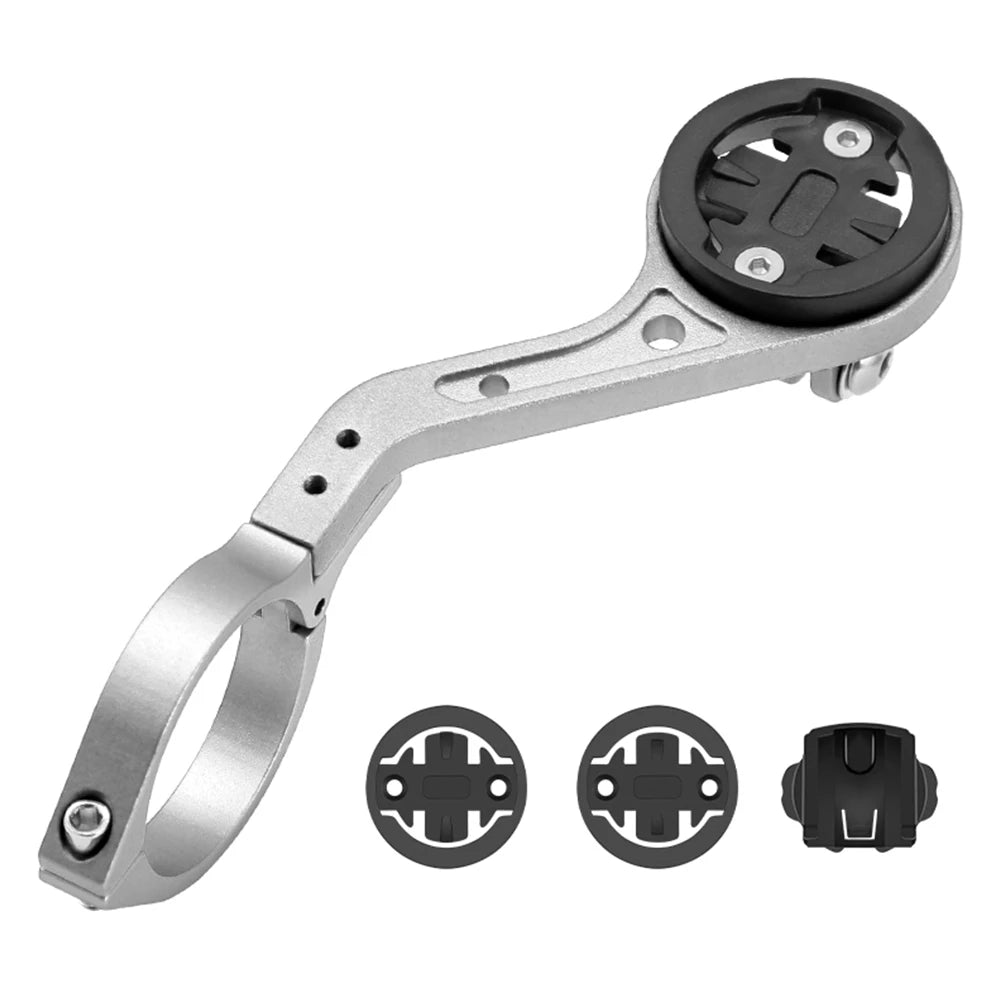 Computer Holder Lamp Support Rack Aluminum Alloy Bike Stem Extension Computer Mount Accessories for IGS Bryton CATEYE