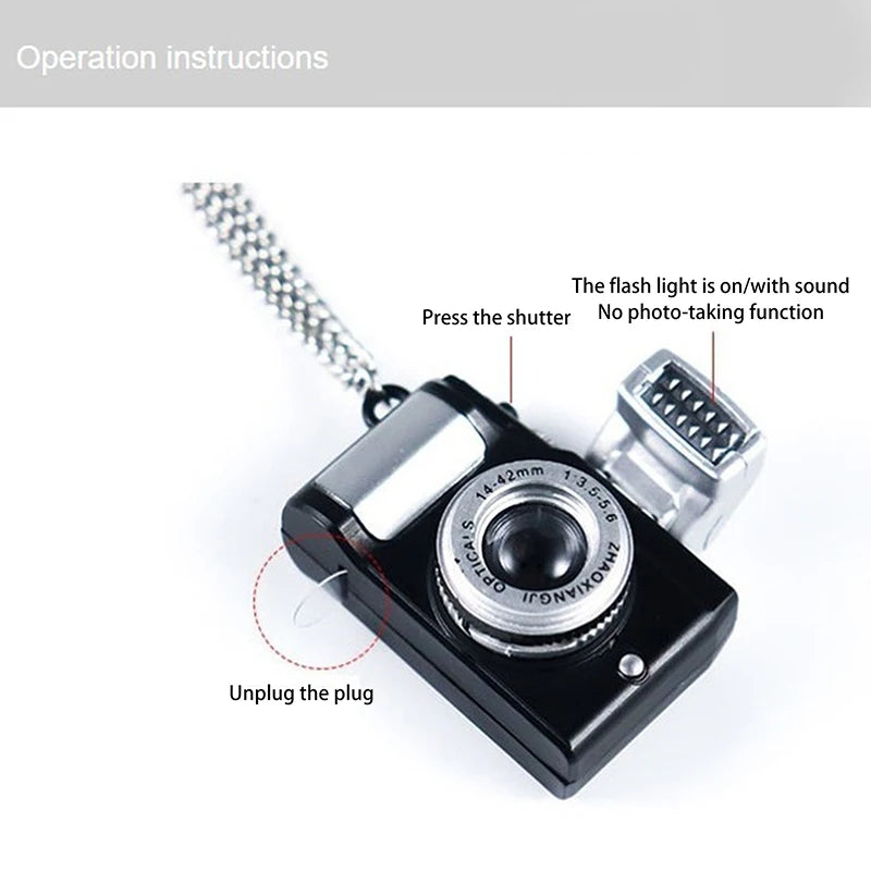 1 Piece Dolls House Accessory Home Decoration For  Doll Dollhouse Miniature Digital SLR Camera Model