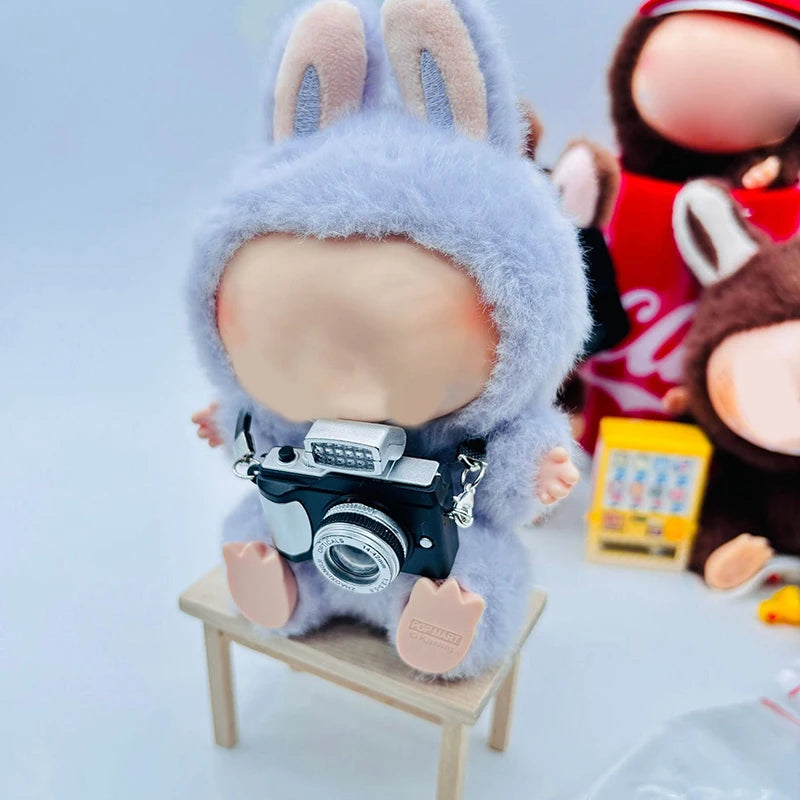 1 Piece Dolls House Accessory Home Decoration For  Doll Dollhouse Miniature Digital SLR Camera Model