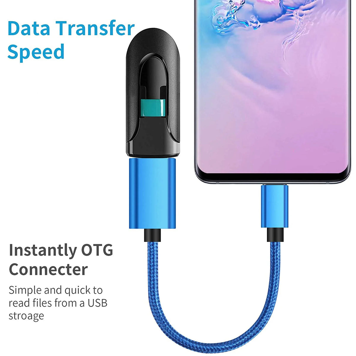Mobile Phone Computer Accessories Type C To USB OTG Cable Adapter For MacBook Xiaomi iPad Travel Phone Adapter Transmission Tool