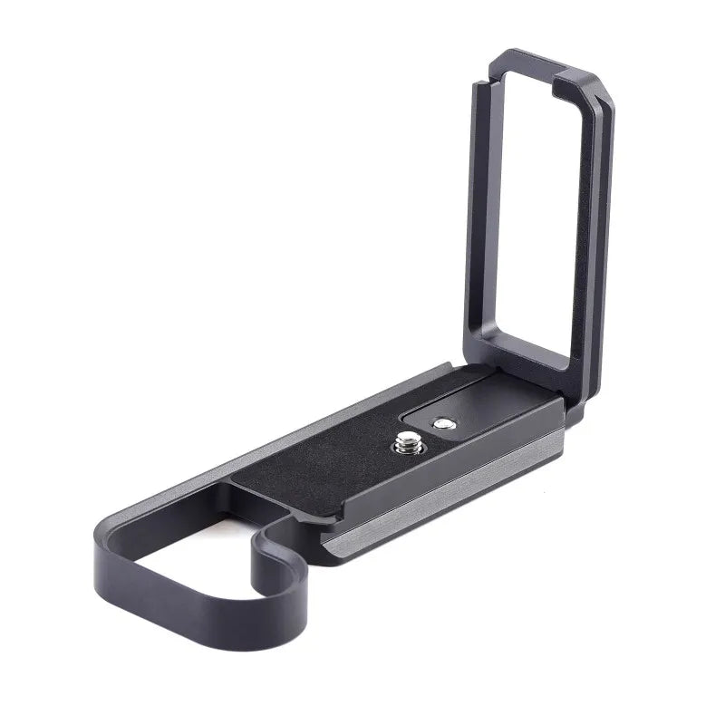 ELECT-For Hasselblad X2D Camera Accessories-Black Aviation Aluminum L-Bracket Handle, Stretchable& Arca-Supported