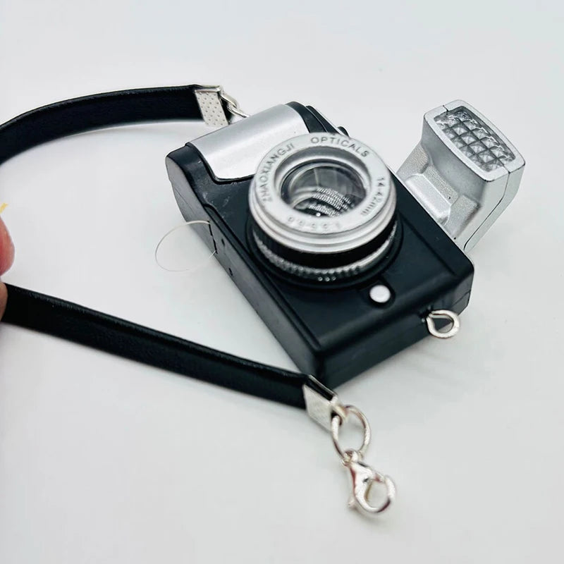 1 Piece Dolls House Accessory Home Decoration For  Doll Dollhouse Miniature Digital SLR Camera Model
