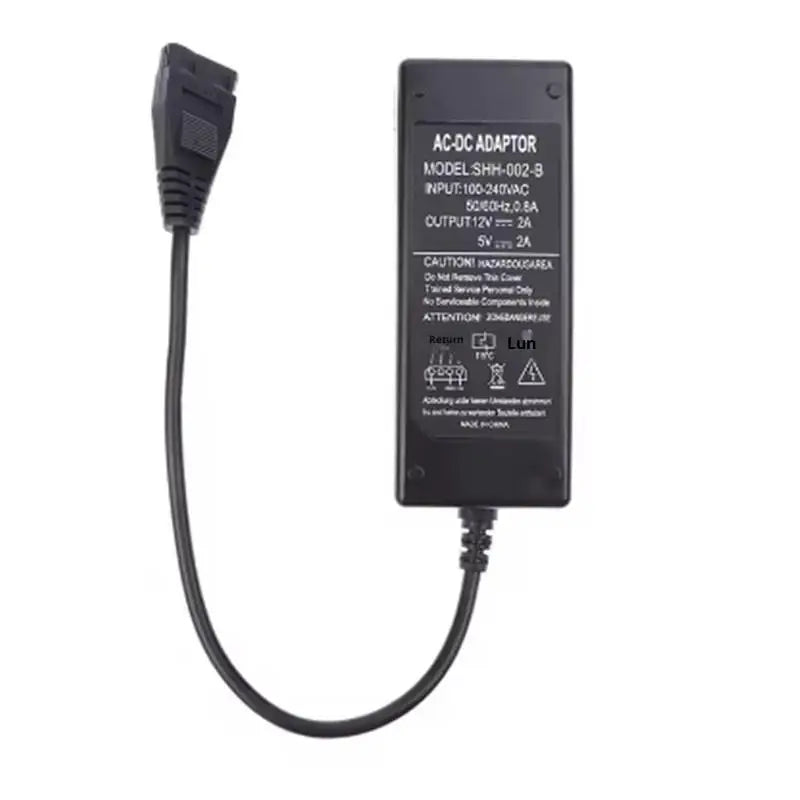 1Pcs DIY Accessories 12V/5V 2A USB To IDE/SATA Power Supply Adapter Hard Drive/HDD/CD-ROM AC DC